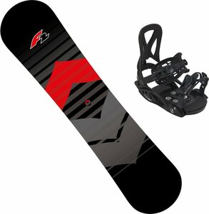 F2 Snowboard F2 SNOWBOARD KIDS SET, Rot|schwarz