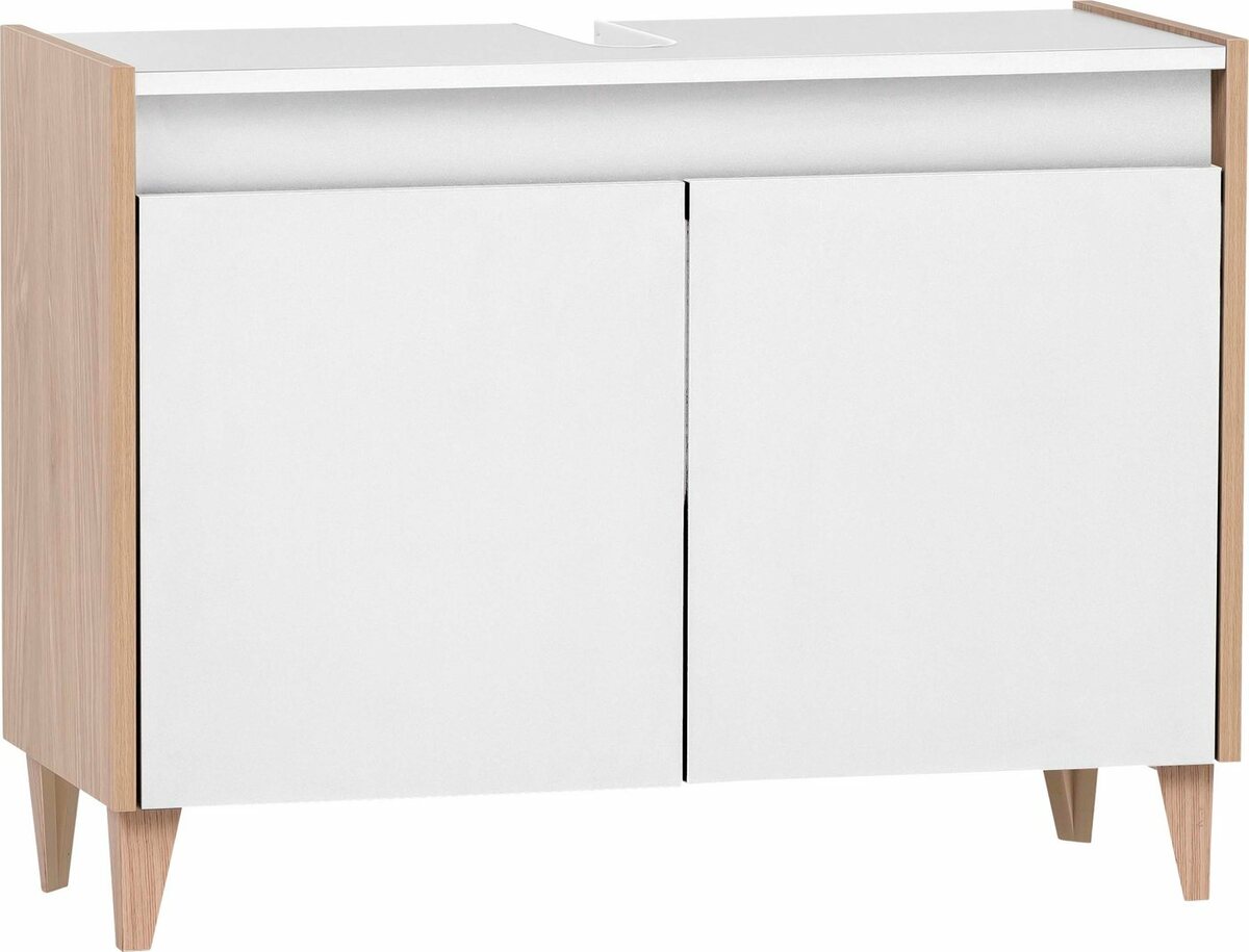 Bild 1 von Schildmeyer Waschbeckenunterschrank Elba Breite 80,0 cm, Weiß