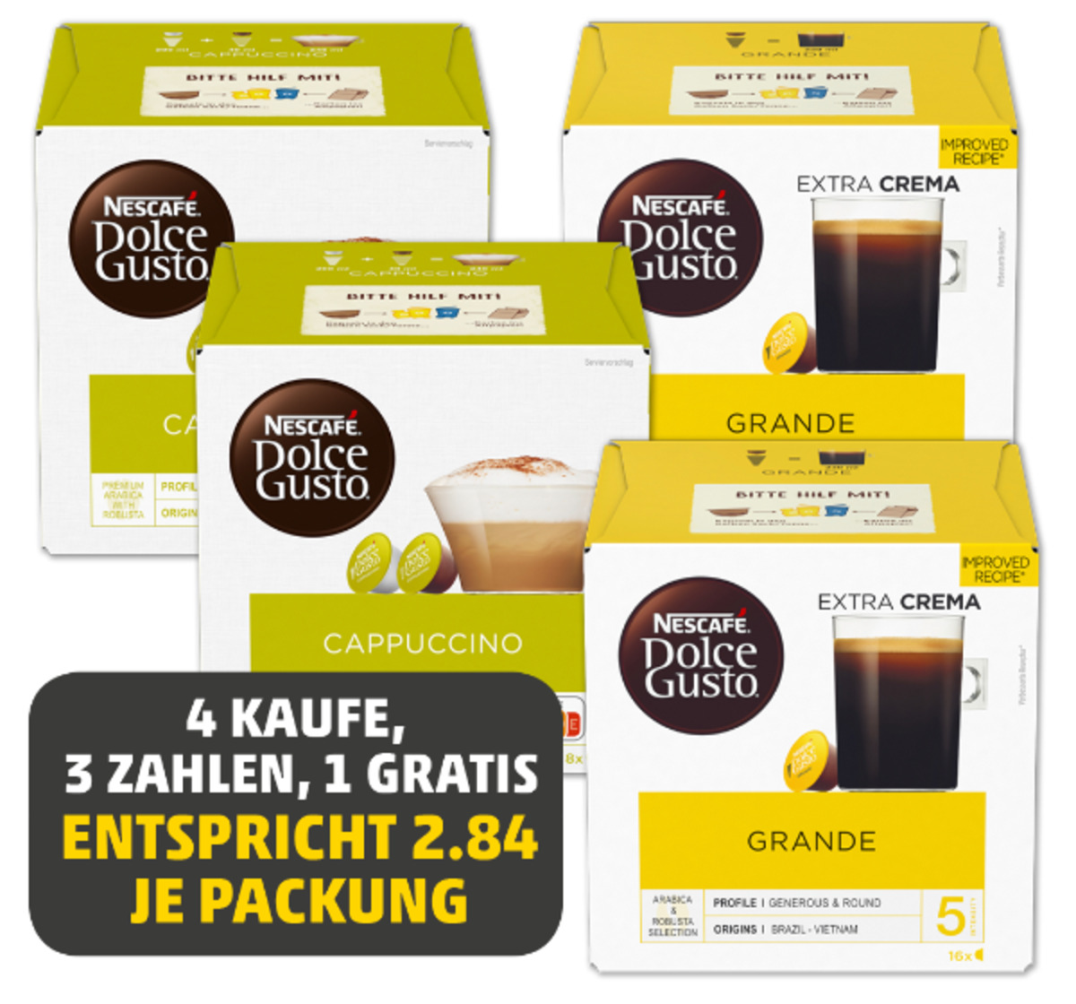 Bild 1 von NESCAFÉ Dolce Gusto Kapseln