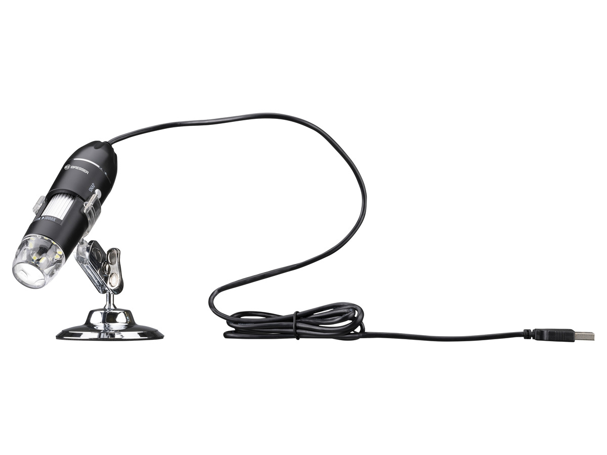 Bild 1 von BRESSER Digitales Mikroskop, mit dimmbarer Ringbeleuchtung