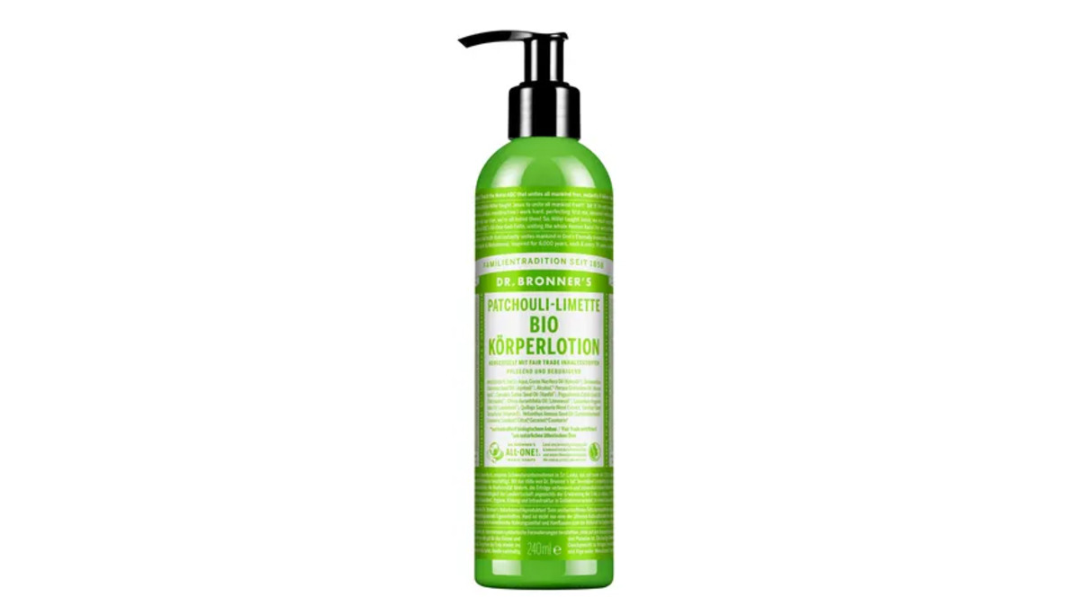 Bild 1 von DR. BRONNER'S natürliche Fair Trade Body Lotion - Patchouli Limette