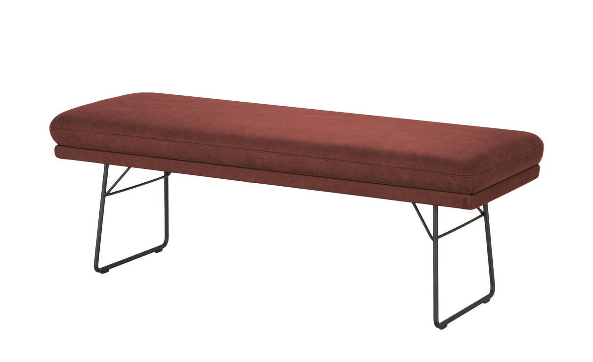 Bild 1 von Hockerbank rot Maße (cm): B: 162 H: 50 T: 51 Bänke