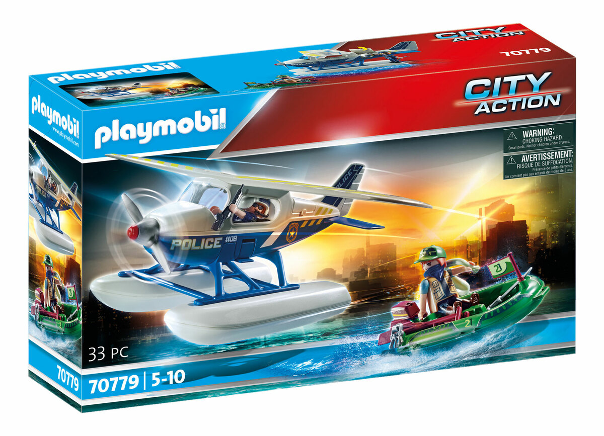 Bild 1 von Playmobil 70779 City Action Polizei-Wasserflugzeug
