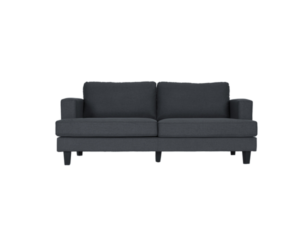 Bild 2 von Happy Home modernes Sofaset 3tlg. Couchgarnitur 3-2-1-Sitzer dunkelgrau