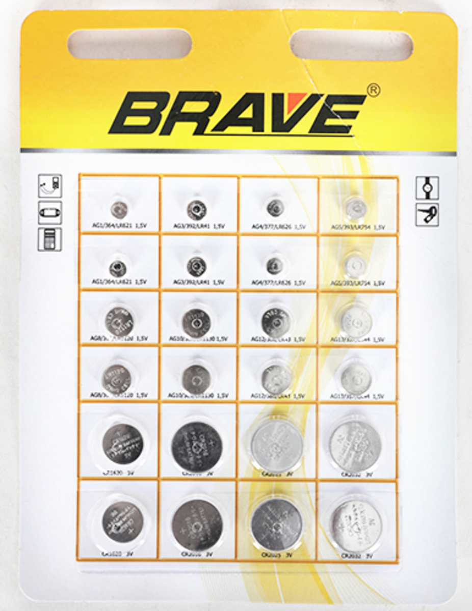 Bild 1 von Knopfzellensortiment  24-teilig