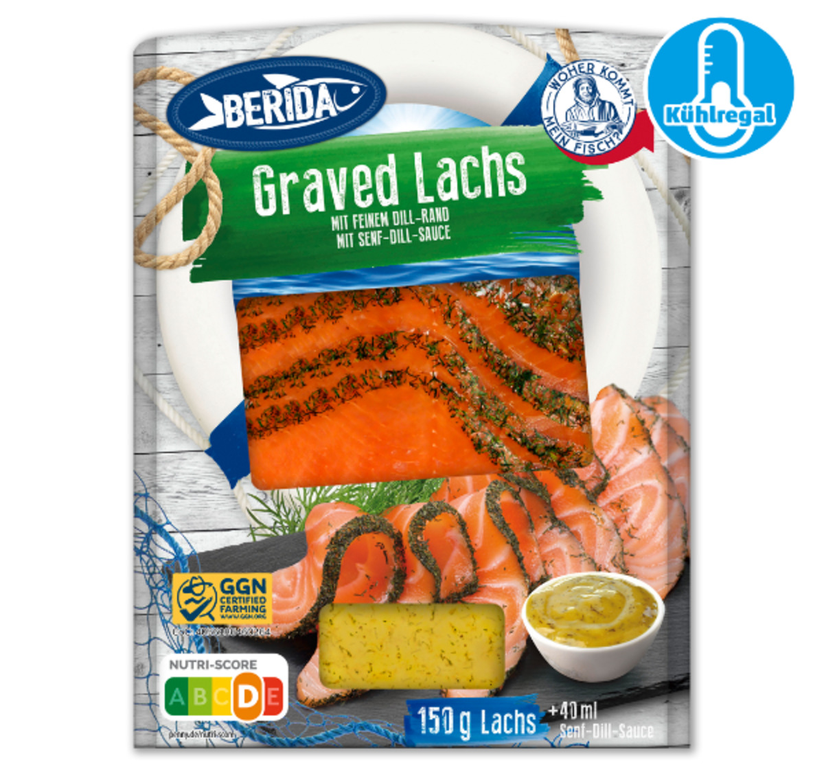 Bild 1 von BERIDA Graved Lachs*