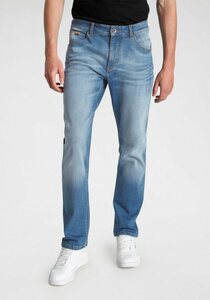 H.I.S Straight-Jeans DALE Ökologische, wassersparende Produktion durch Ozon Wash, Blau