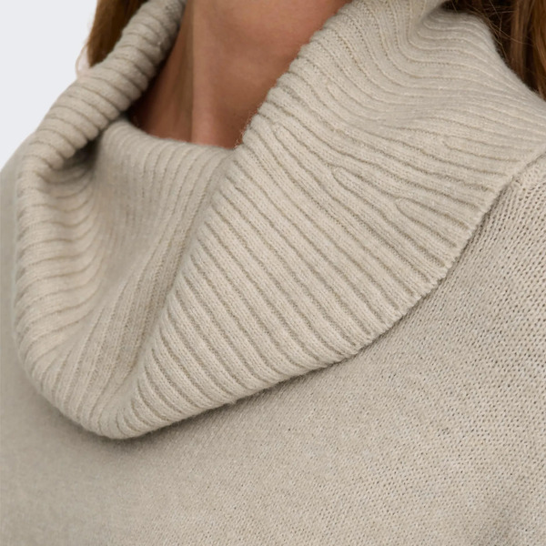 Bild 3 von Only ONLHAZEL LS COWLNECK Strickpullover
                 
                                                        Grau