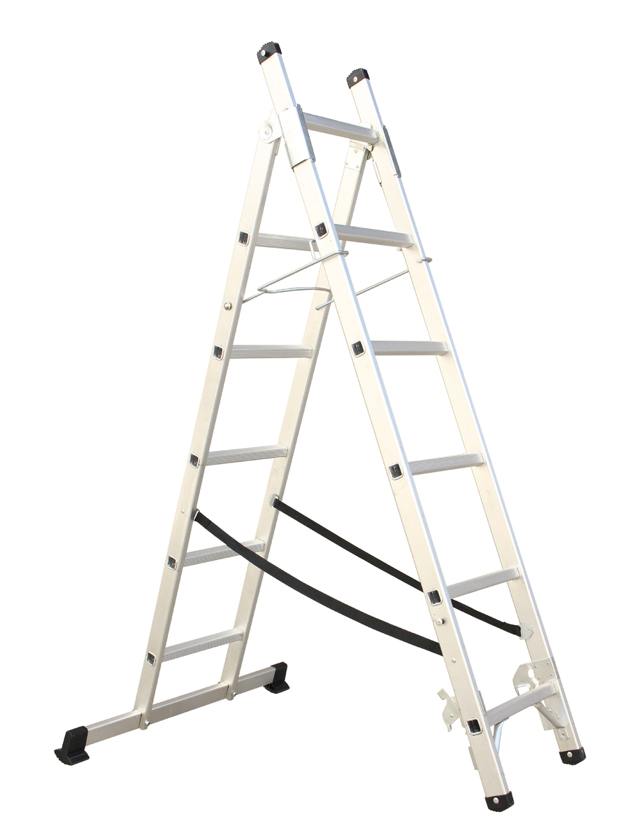 Bild 1 von Tech Craft 4 in 1 Aluminium-Multifunktionsleiter