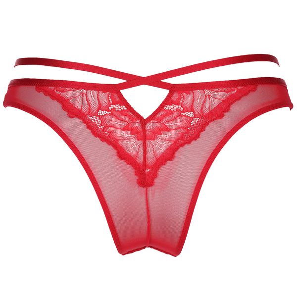 Bild 2 von Damen Tanga HIgh Waist
                 
                                                        Rot