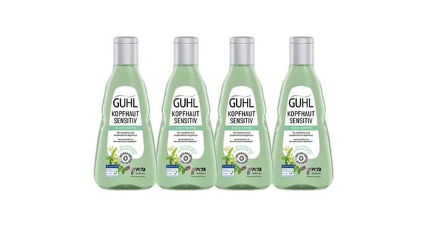 Bild 1 von GUHL Shampoo Kopfhaut Sensitiv 4er-Pack