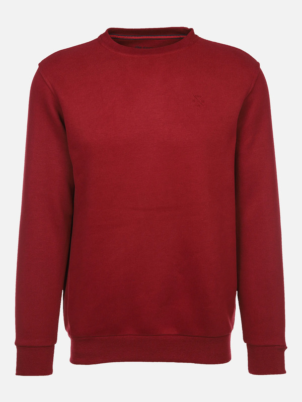 Bild 1 von Herren Sweatshirt mit rundem Ausschnitt
                 
                                                        Rot