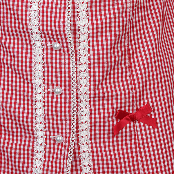 Bild 3 von Hailys SS C Trachtenbluse
                 
                                                        Rot