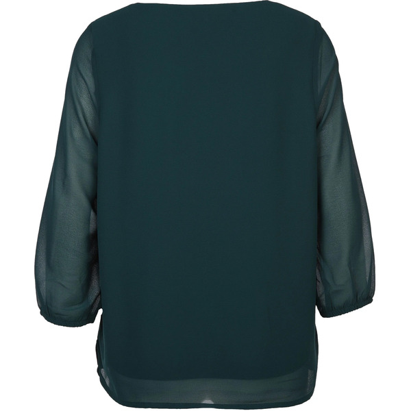 Bild 2 von Damen Chiffonbluse mit 3/4 Arm
                 
                                                        Grün