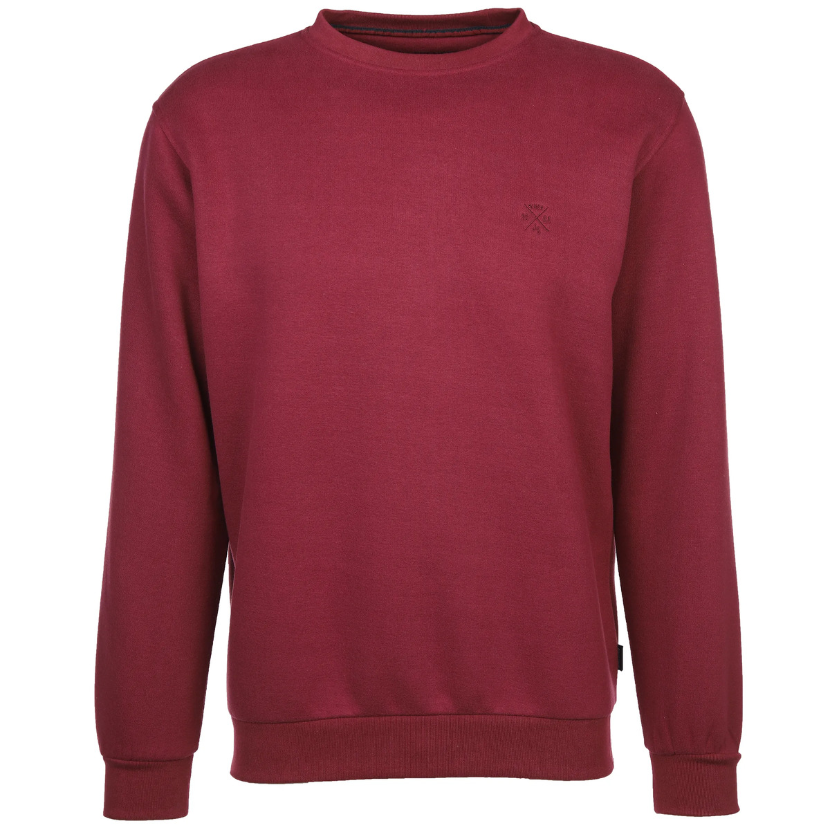 Bild 1 von Herren Sweatshirt mit Stickerei
                 
                                                        Rot