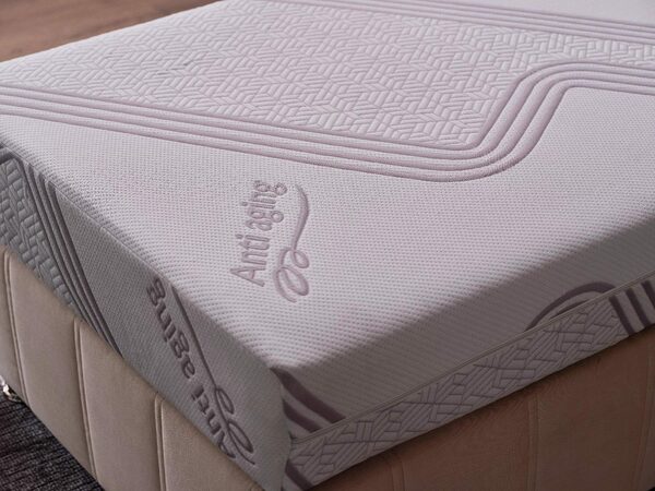 Bild 2 von ARGAHOME 140x200 Milano Visage Premium-Gelschaum-Matratze mit Vitalis Pro Anti-Aging Bezug