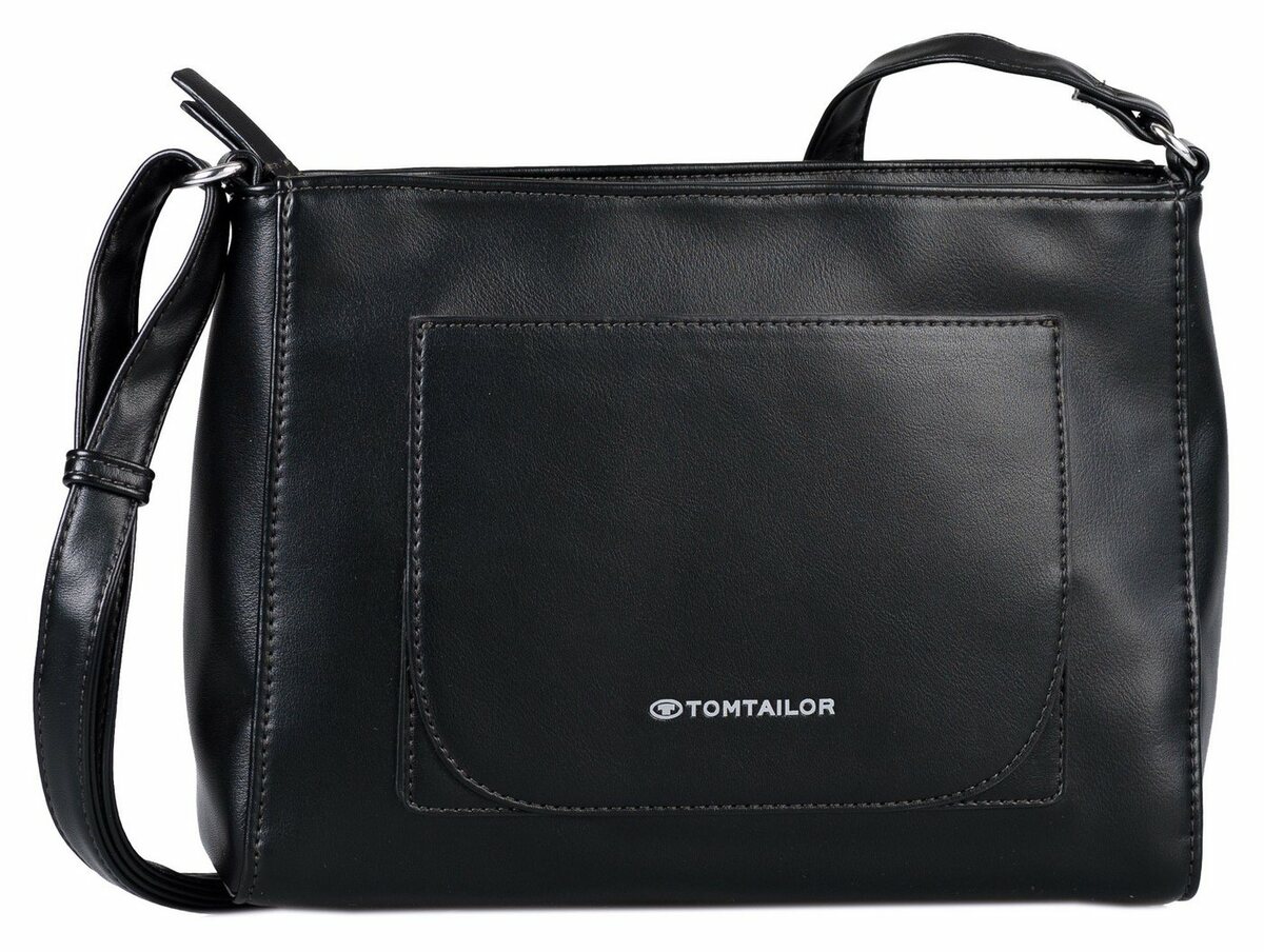 Bild 1 von TOM TAILOR Umhängetasche EMILIE Cross bag M, mit Reißverschluss-Rückfach, Schwarz