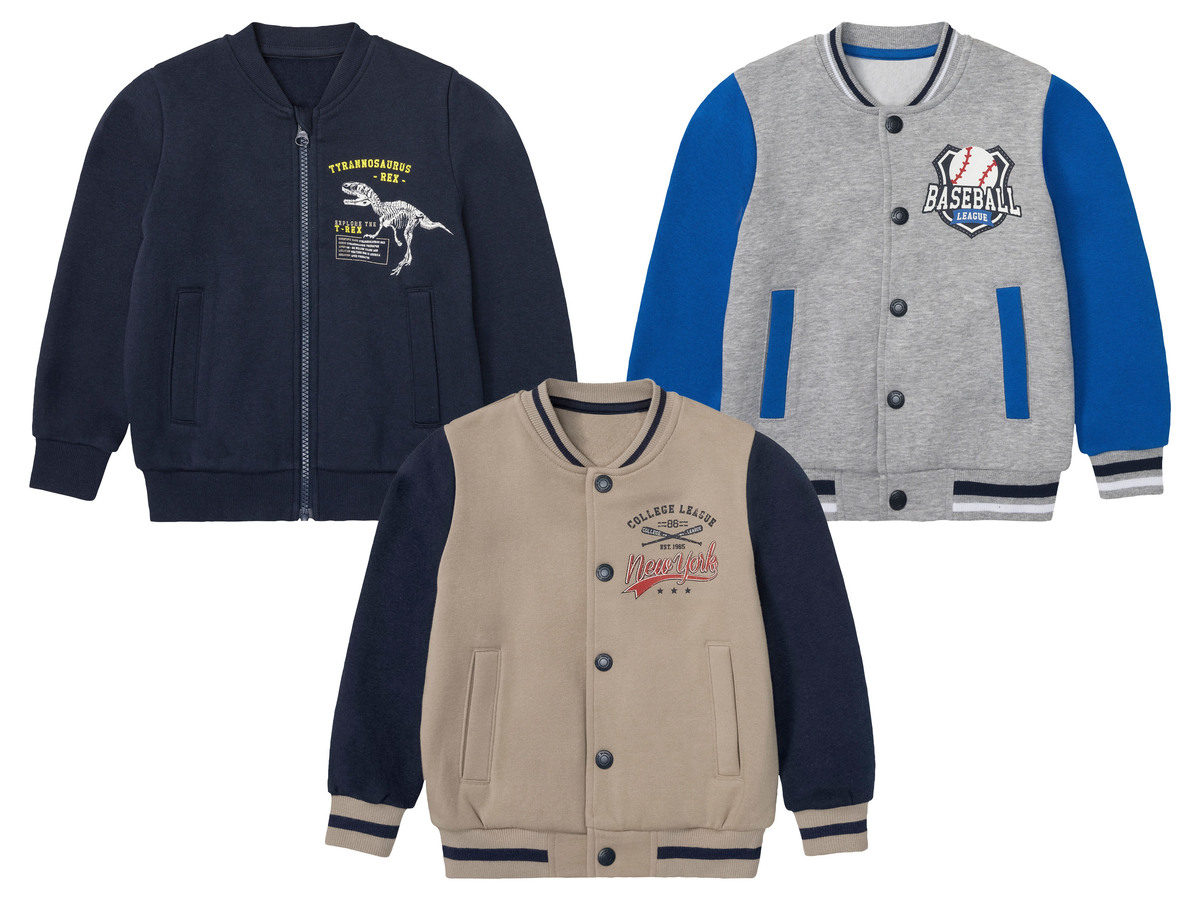 Bild 1 von lupilu® Kleinkinder Collegejacke mit hohem Baumwollanteil