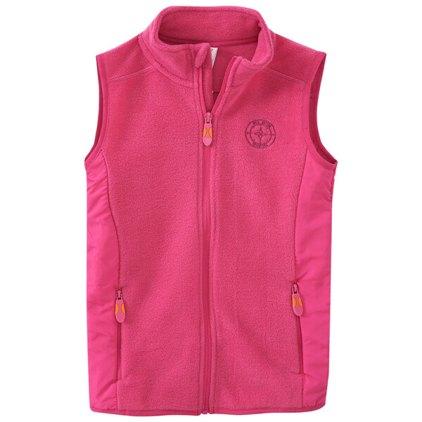 Bild 1 von Mädchen Trekking-Weste aus Fleece PINK