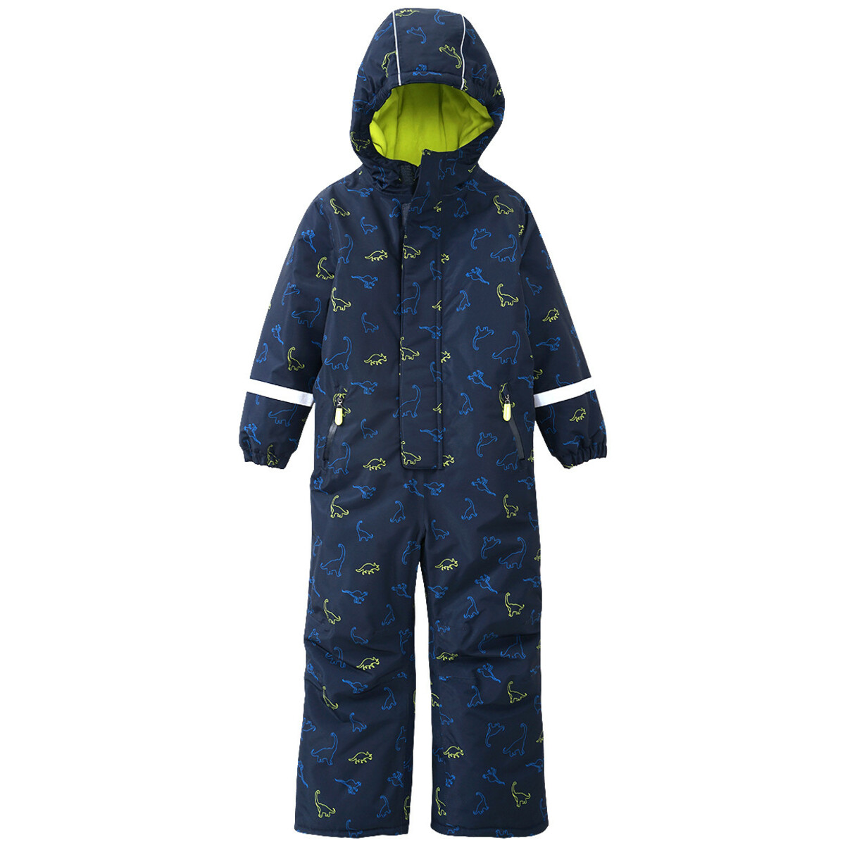 Bild 1 von Jungen Schneeoverall mit Dino-Allover DUNKELBLAU