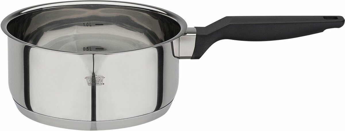 Bild 1 von GSW Kasserolle Como, Edelstahl 18/8 (1-tlg), Induktion, Silberfarben