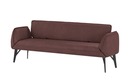 Bild 1 von Funktionsbank  Leder rot Maße (cm): B: 218 H: 91 T: 66 Bänke