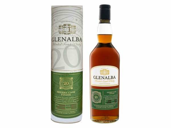 Bild 1 von Glenalba Blended Scotch Whisky Sherry Cask Finish 20 Jahre 40% Vol