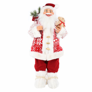 Weihnachtsmann stehend ca.60cm
                 
                                                        Rot