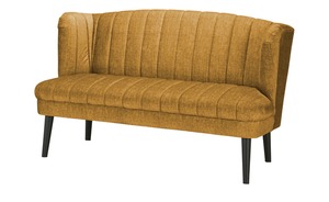 Twist Küchensofa  Velours meliert Rina gelb Maße (cm): B: 180 H: 92 T: 76 Bänke