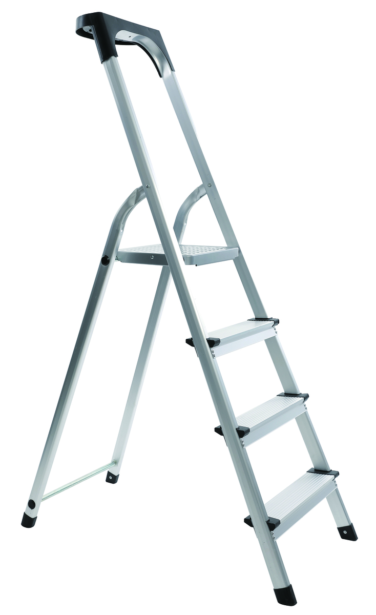 Bild 1 von Tech Craft Aluminium-Leiter - 4 Stufen