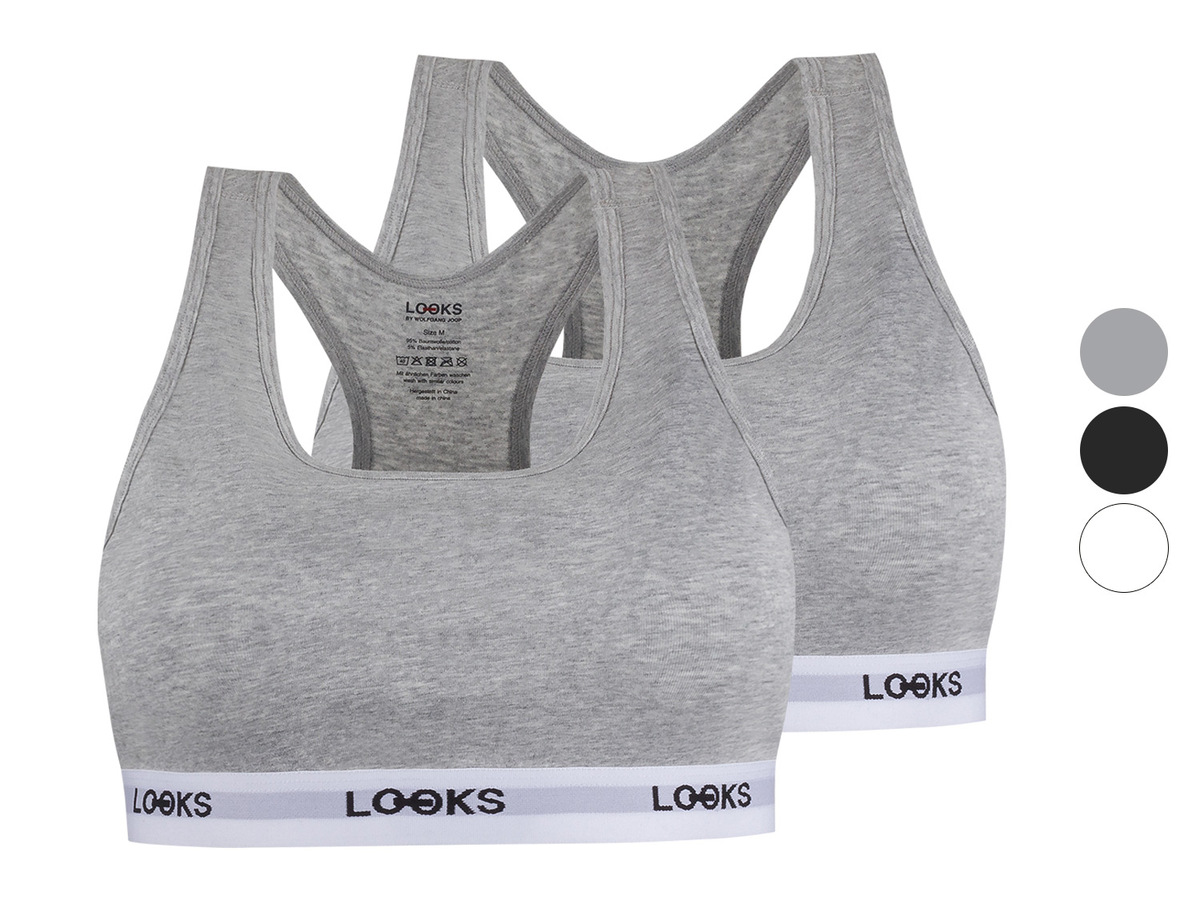 Bild 1 von LOOKS by Wolfgang Joop Damen Bustier, 2 Stück, mit Ringerrücken