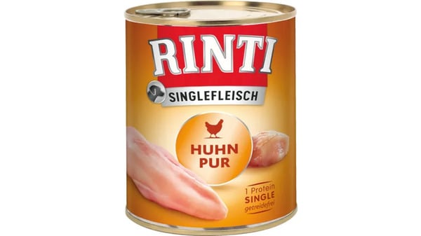 Bild 1 von RINTI Hundenassfutter Singlefleisch Huhn Pur