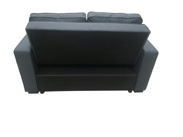 Bild 2 von Happy Home 2-Sitzer Sofabett inkl. Kissen HSP105-DGR dunkelgrau