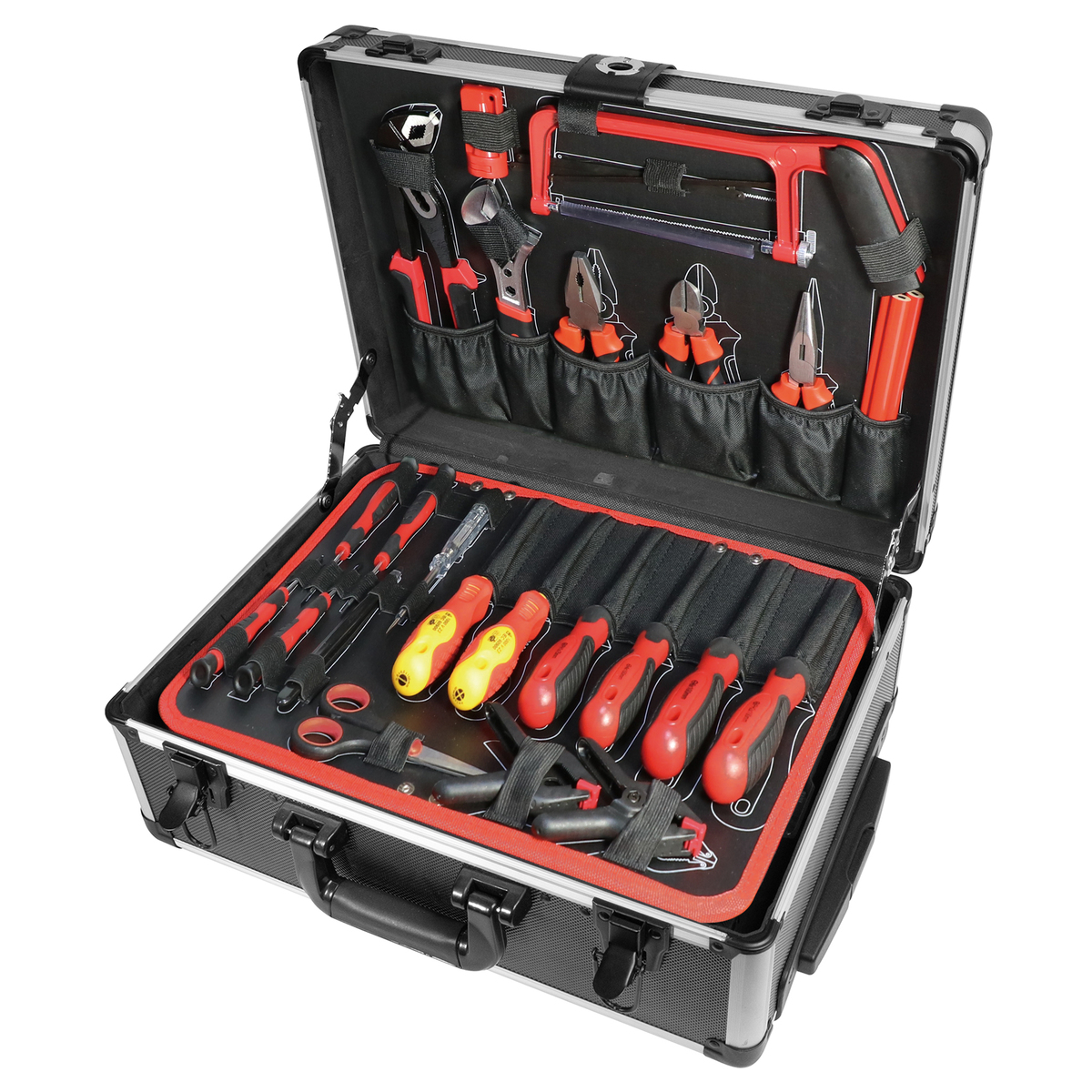 Bild 1 von Tech Craft Alu Werkzeugkoffer 211 tlg