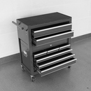 Bild 1 von Tech Craft Werkstattwagen, schwarz, 7 Schubladen