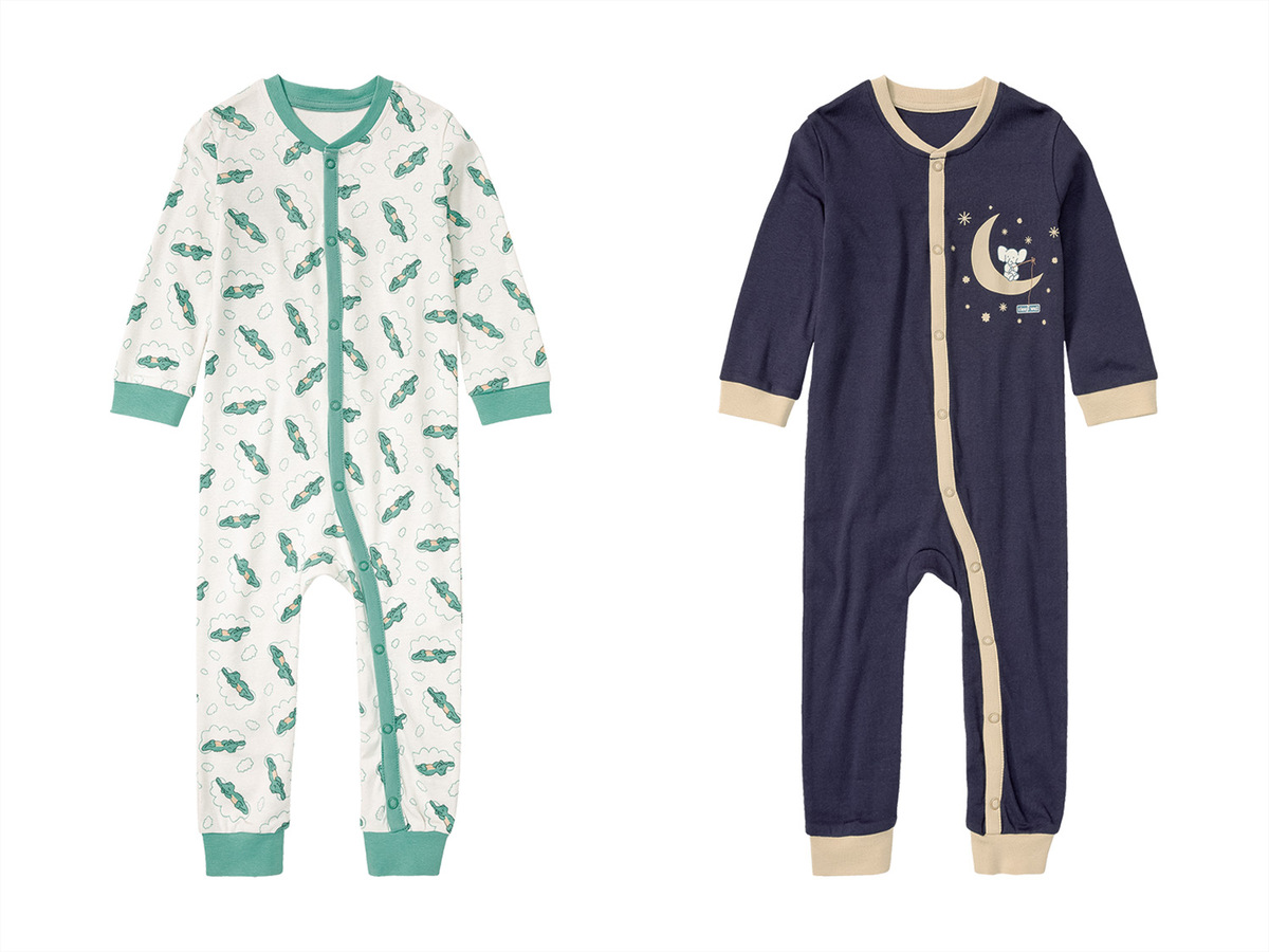 Bild 1 von lupilu® Baby Schlafoverall aus reiner Bio-Baumwolle