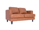 Bild 4 von Happy Home Sofaset 3tlg. Couchgarnitur 3-2-1-Sitzer hellbraun Lederoptik