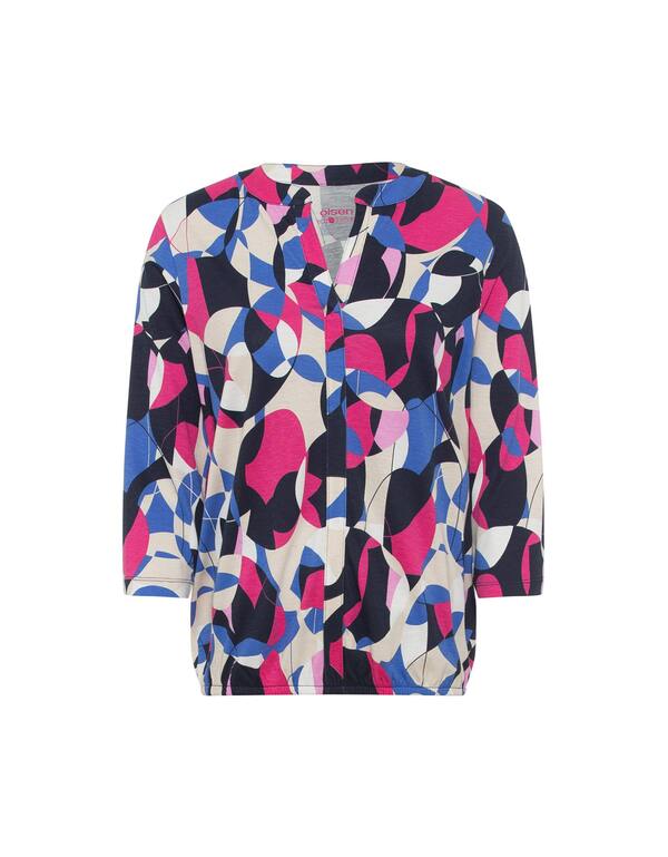 Bild 1 von Olsen - Shirt mit geometrischen Allover-Print