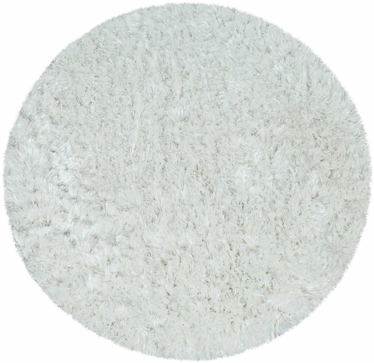 Bild 1 von Badematte Kanda 360 Paco Home, Höhe 44 mm, rutschhemmend beschichtet, fußbodenheizungsgeeignet, Polyester, rund, Badteppich, Uni Farben, weicher Hochflor, rechteckig & rund erhältlich, Beige