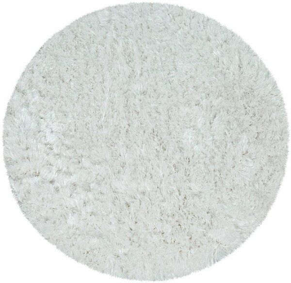 Bild 1 von Badematte Kanda 360 Paco Home, Höhe 44 mm, rutschhemmend beschichtet, fußbodenheizungsgeeignet, Polyester, rund, Badteppich, Uni Farben, weicher Hochflor, rechteckig & rund erhältlich, Beige