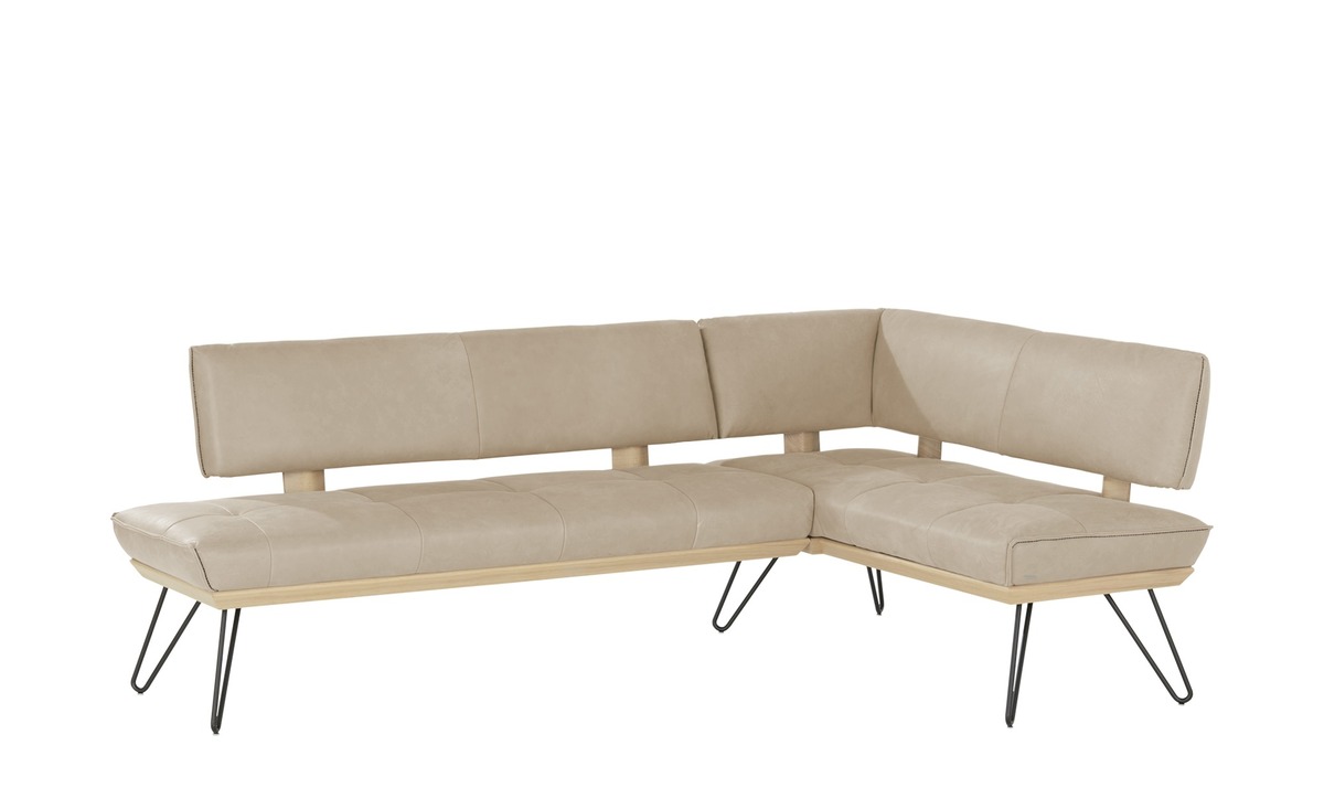 Bild 1 von KOINOR Eckbank  Leder Dining System 4 beige Maße (cm): H: 88 Bänke