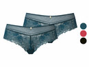 Bild 1 von esmara® Damen Hipster, 2 Stück, mit eleganter Spitze