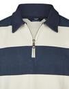 Bild 3 von Eagle No. 7 - Gestreiftes Langarm Poloshirt