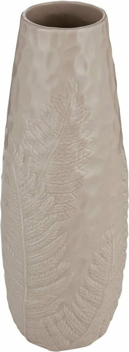 Bild 1 von Leonique Dekovase Enveau, aus hochwertigem Steingut (1 St), mit strukturierter Oberfläche, Höhe ca. 32,5 cm, Beige|braun