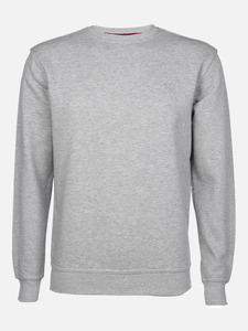 Herren Sweatshirt unifarben
                 
                                                        Grau