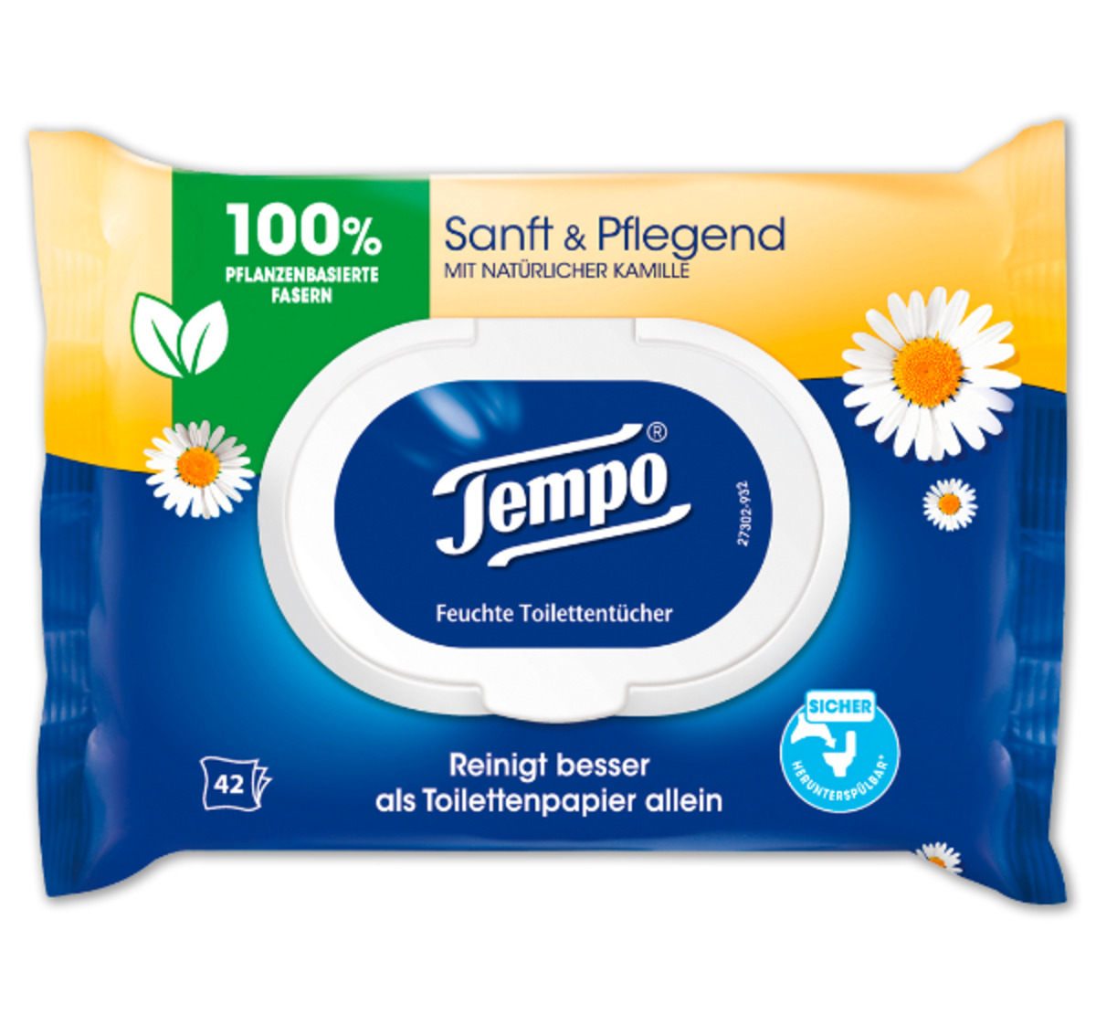 Bild 1 von TEMPO Feuchtes Toilettenpapier*