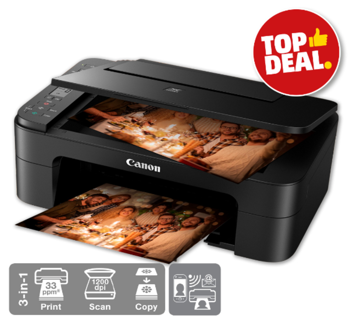 Bild 1 von CANON Multifunktionsgerät PIXMA TS3350*