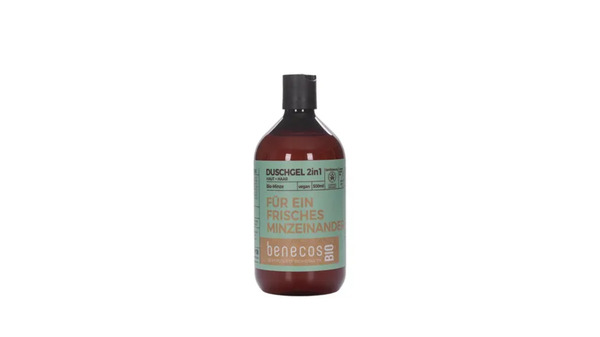 Bild 1 von benecos BIO Duschgel 2in1 Bio-Minze Haut & Haar