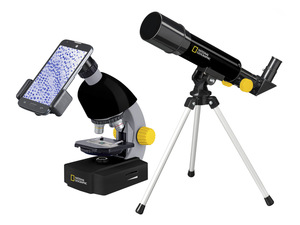 National Geographic Astronomie- und Mikroskopie-Set, mit viel Zubehör