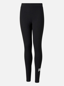 Mädchen Sportleggings mit Logoprint
                 
                                                        Schwarz